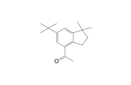 6-tert-butyl-1,1-dimethyl-4-indanyl methyl ketone