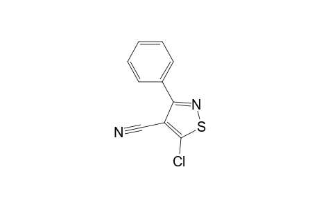 4-Isothiazolecarbonitrile, 5-chloro-3-phenyl-