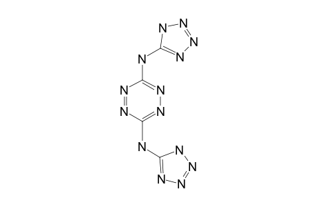 3,6-BIS-(1H-1,2,3,4-TETRAZOL-5-YL-AMINO)-S-TETRAZINE