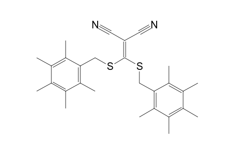 {BIS[(2,3,4,5,6-PENTAMETHYLBENZYL)THIOMETHYLENE}MALONONITRILE