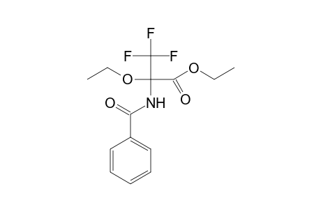 2-Benzamido-2-ethoxy-3,3,3-trifluoro-propionic acid ethyl ester