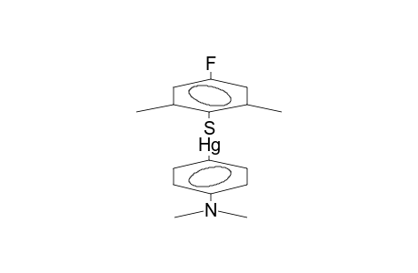 4-DIMETHYLAMINOPHENYLMERCURY 2,6-DIMETHYL-4-FLUOROTHIOPHENOLATE