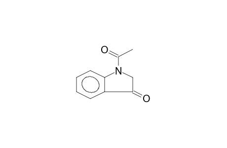 3-Indolinone, 1-acetyl-