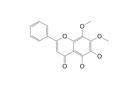 5,6-DIHYDROXY-7,8-DIMETHOXYFLAVONE