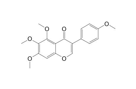 5,6,7,4'-TETRAMETHOXY-ISOFLAVONE