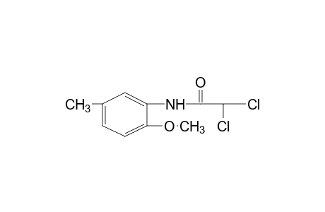 2,2-dichloro-5'-methyl-o-acetanisidide