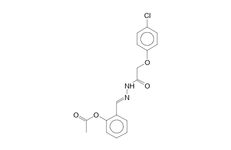 N'-(2-acetoxybenzylidene)-2-(4-chlorophenoxy)acethydrazide