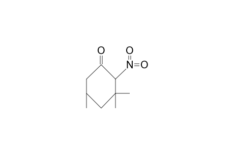 cis-3,3,5-Trimethyl-2-nitro-cyclohexanone