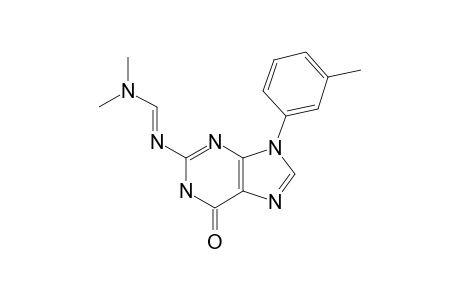 N(2)-[(DIMETHYLAMINO)-METHYLENE]-9-(3-METHYLPHENYL)-GUANINE