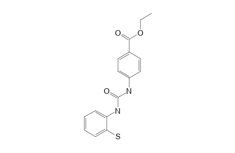 p-[3-(o-mercaptophenyl)ureido]benzoic acid, ethyl ester