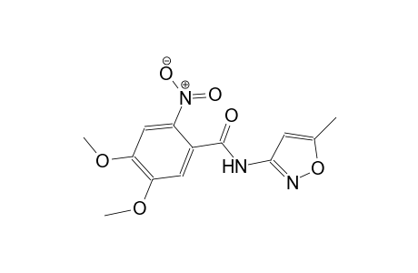 4,5-dimethoxy-N-(5-methyl-3-isoxazolyl)-2-nitrobenzamide