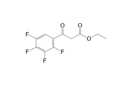 3-Oxo-3-(2,3,4,5-tetrafluorophenyl)propionic acid, ethyl ester