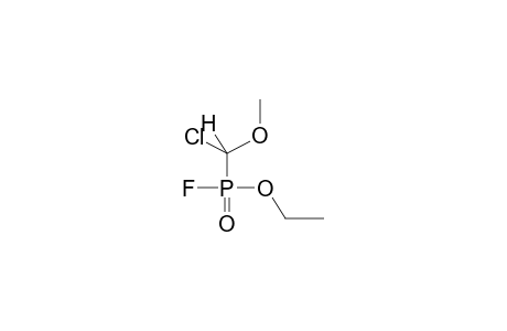 ETHYL METHOXY(CHLORO)METHYLFLUOROPHOSPHONATE