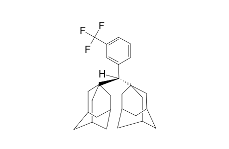 ANTI-[3-(TRIFLUOROMETHYL)-PHENYL]-DI-(1-ADAMANTYL)-METHANE