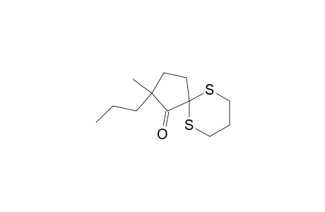 2-n-Propyl-2-methyl-6,10-dithiaspiro[4.5]decan-1-one