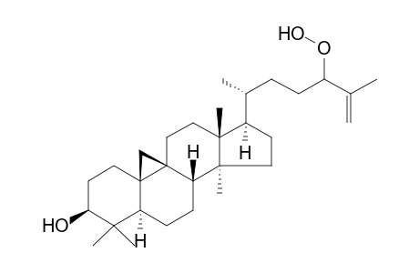 3-BETA-HYDROXYCYClOART-25-ENE-24-HYDROPEROXIDE