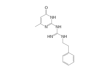 1-(3,4-DIHYDRO-6-METHYL-4-OXO-2-PYRIMIDINYL)-3-PHENETHYLGUANIDINE