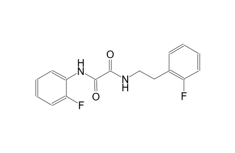 N-(2-Fluorophenethyl)-N'-(2-fluorophenyl)oxamide