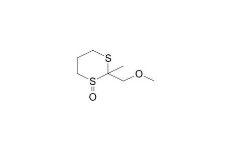 2-Methoxymethyl-2-methyl-[1,3]dithiane 1-oxide