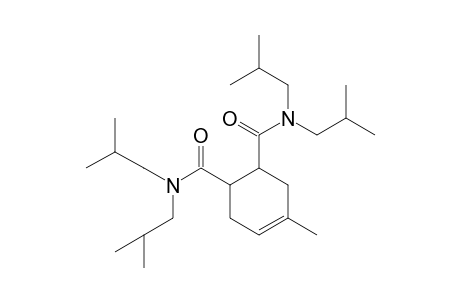 4-Methylcyclohex-4-ene-1,2-dicarboxamide, N,N'-bis(diisobutyl)-