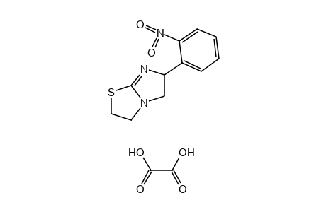 6-(o-NITROPHENYL)-2,3,5,6-TETRAHYDROIMIDAZO[2,1-b]THIAZOLE, OXALATE