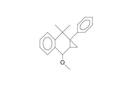 1,1-Dimethyl-2,3-methano-4-methoxy-2-phenyl-1,2,3,4-tetrahydro-naphthalene