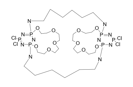 [N3P3CL2[O(CH2CH2O)4][NH(CH2)6NH]]2