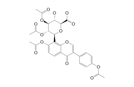 4',7-DI-O-ACETYL-DAIDZEIN-8-C-(2,3-DI-O-ACETYL)-GLUCURONIC-ACID;ISOMER-(A)