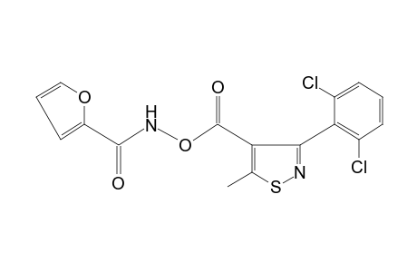 o-{[3-(2,6-dichlorophenyl)-5-methyl-4-isothiazolyl]carbonyl]-N-(2-furoyl)hydroxylamine