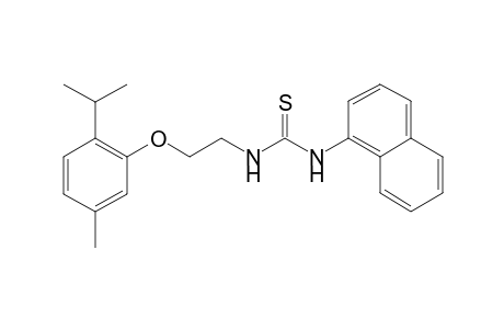 N-[2-(2-isopropyl-5-methylphenoxy)ethyl]-N'-(1-naphthyl)thiourea