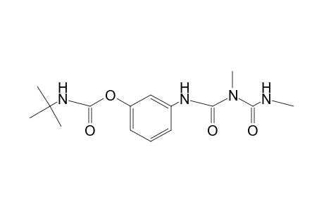 tert-butylcarbamic acid, ester with 1,3-dimethyl-5-(m-hydroxyphenyl)biuret