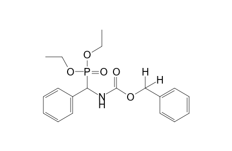 (alpha-phosphonobenzyl)carbamic acid, C-benzyl diethyl ester