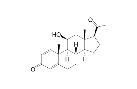 1,4-Pregnadien-11β-ol-3,20-dione