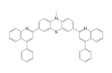 BPQ-PTZ;3,7-[BIS-(4-PHENYL-2-QUINOLYL)]-10-METHYL-PHENOTHIAZINE