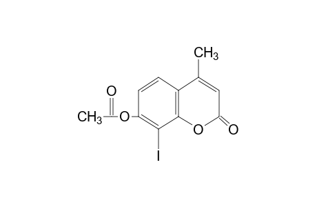 7-hydroxy-8-iodo-4-methylcoumarin, acetate