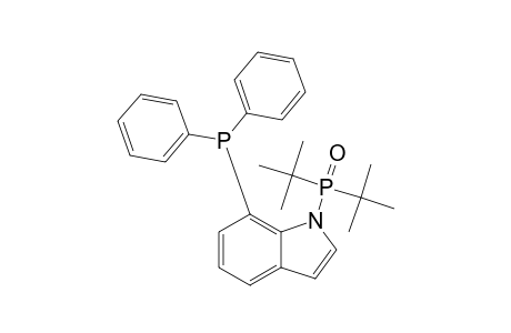 1-(DI-TERT.-BUTYL-PHOSPHINOYL)-7-DIPHENYLPHOSPHANYL-1H-INDOLE