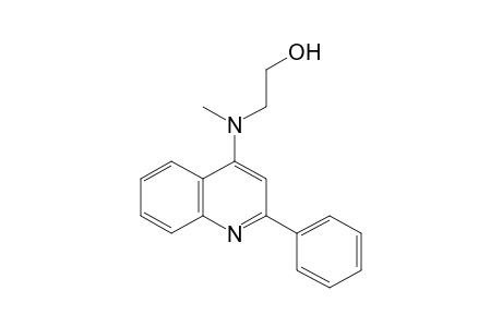 2-[methyl(2-phenyl-4-quinolyl)amino]ethanol