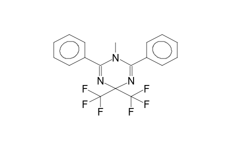 1-METHYL-2,6-DIPHENYL-4,4-BIS(TRIFLUOROMETHYL)-1,4-DIHYDRO-1,3,5-TRIAZINE