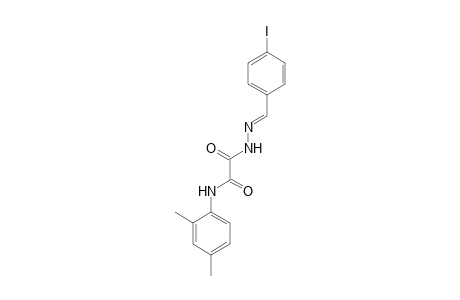 2',4'-Dimethyloxanilic acid N'-(4-iodobenzylidene)hydrazide