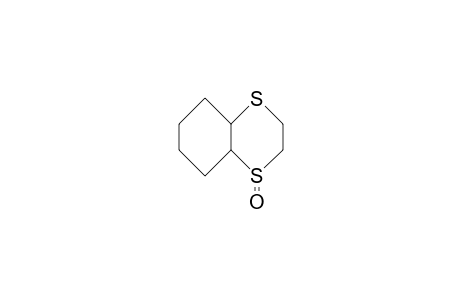 trans-HEXAHYDRO-1,4-BENZODITHIAN, 1beta-OXIDE