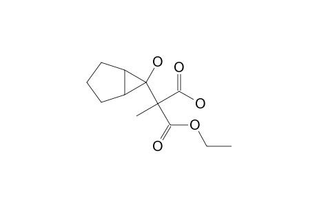 6-(1-Carboxy-1-(ethoxycarbonyl)ethyl)bicyclo-(3.1.0)hexan-6-ol