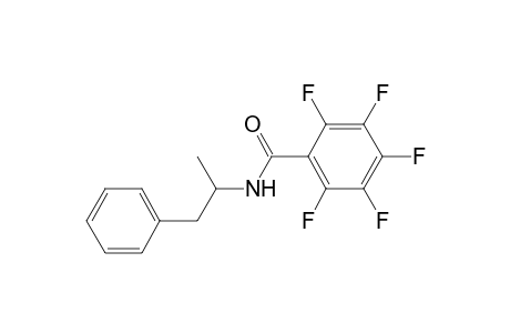 Benzamide, 2,3,4,5,6-pentafluoro-N-(1-methyl-2-phenylethyl)-