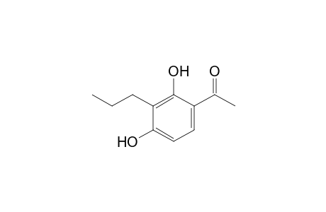 1-(2,4-Dihydroxy-3-propylphenyl)ethanone