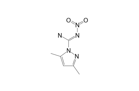 3,5-dimethyl-N-nitropyrazole-1-carboxamidine