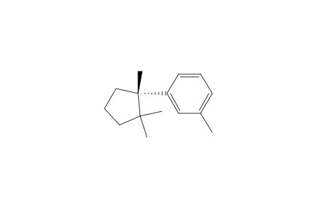 (-)-HERBERTENE;1-METHYL-3-[(1S)-1,2,2-TRIMETHYLCYCLOPENTYL]-BENZENE