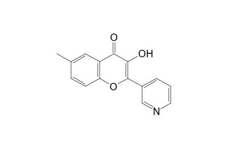 3-hydroxy-6-methyl-2-(3-pyridyl)chromone