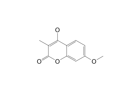 3-METHYL-4-HYDROXY-7-METHOXYCOUMARIN