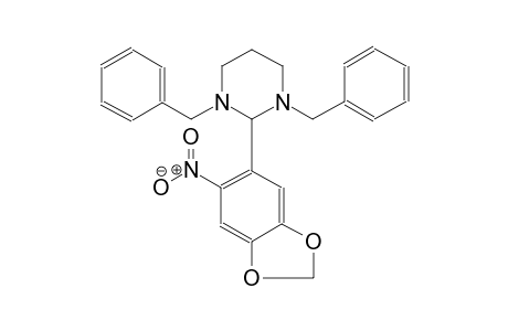 1,3-Dibenzyl-2-(6-nitro-1,3-benzodioxol-5-yl)hexahydropyrimidine