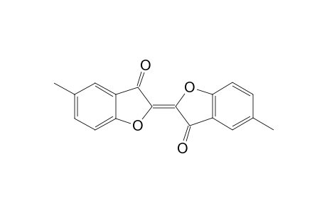 3(2H)-Benzofuranone, 5-methyl-2-(5-methyl-3-oxo-2(3H)-benzofuranylidene)-, radical ion(1+)