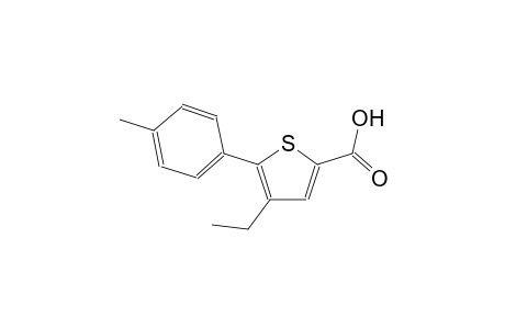 2-thiophenecarboxylic acid, 4-ethyl-5-(4-methylphenyl)-